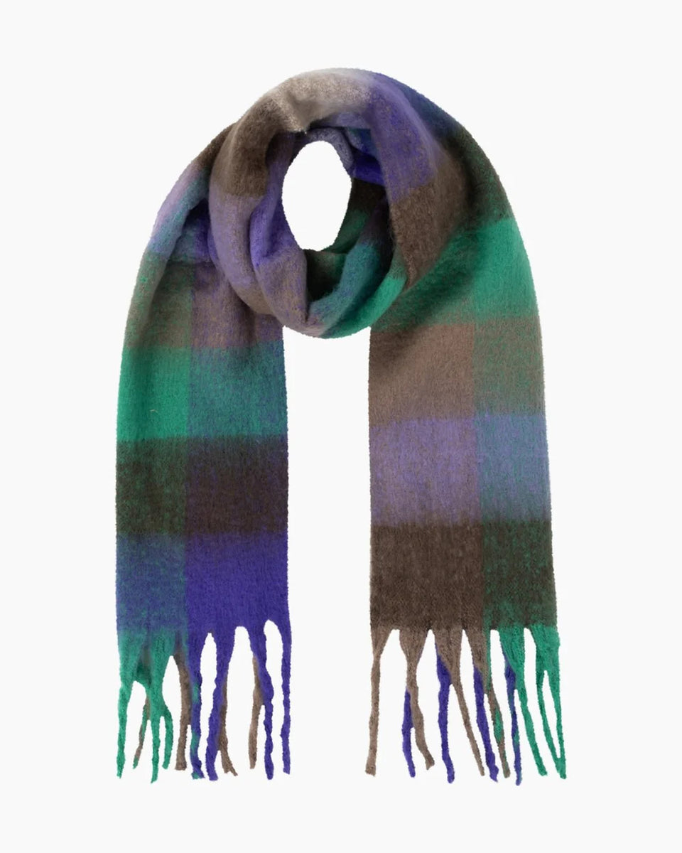 Another Label Thalia Scarf Groen Dames