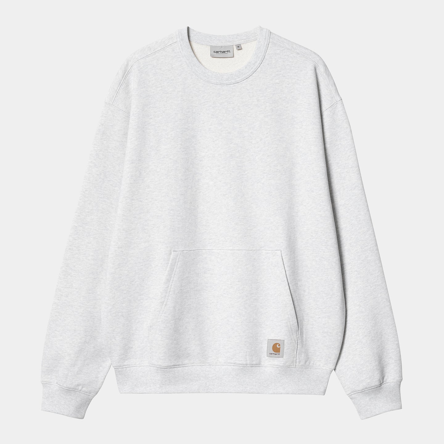 Carhartt WIP Billy Sweat Lichtgrijs Heren