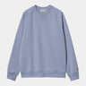 Carhartt WIP Chase Sweat Blauw Heren