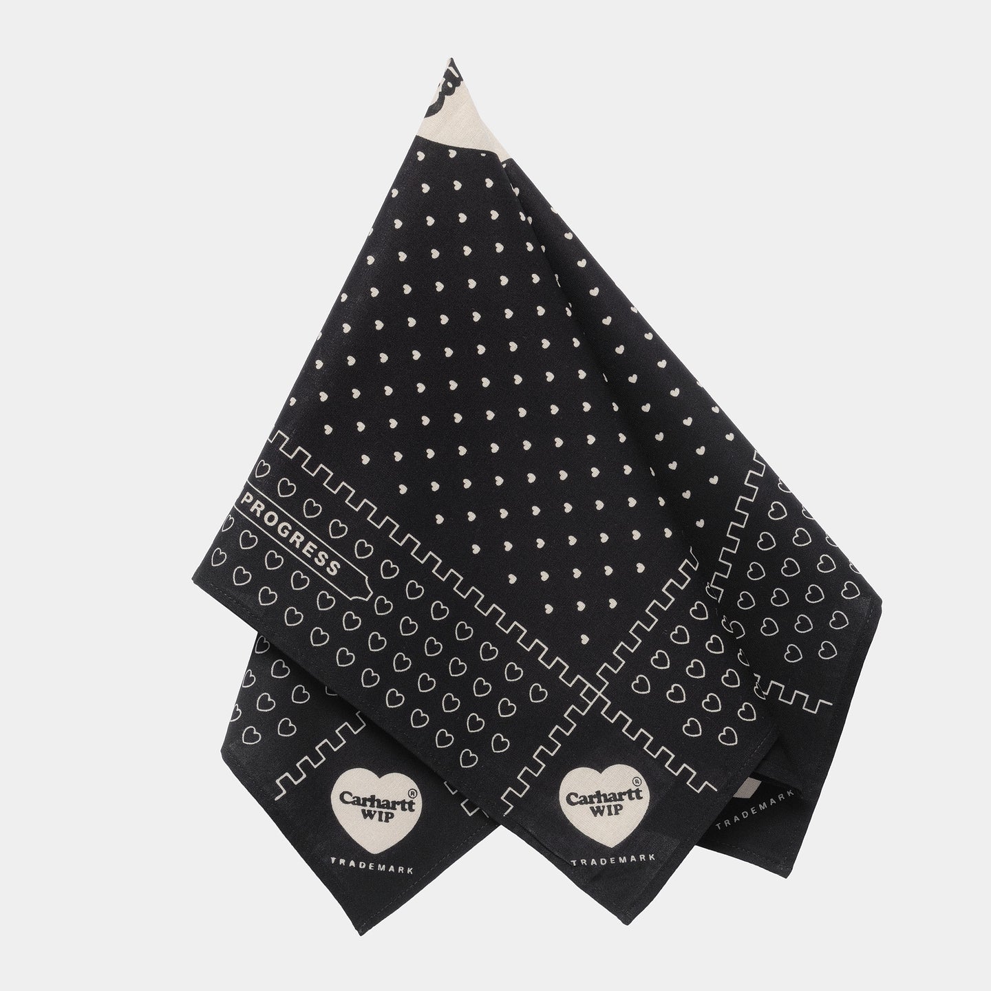 Carhartt WIP Heart Bandana Zwart Heren