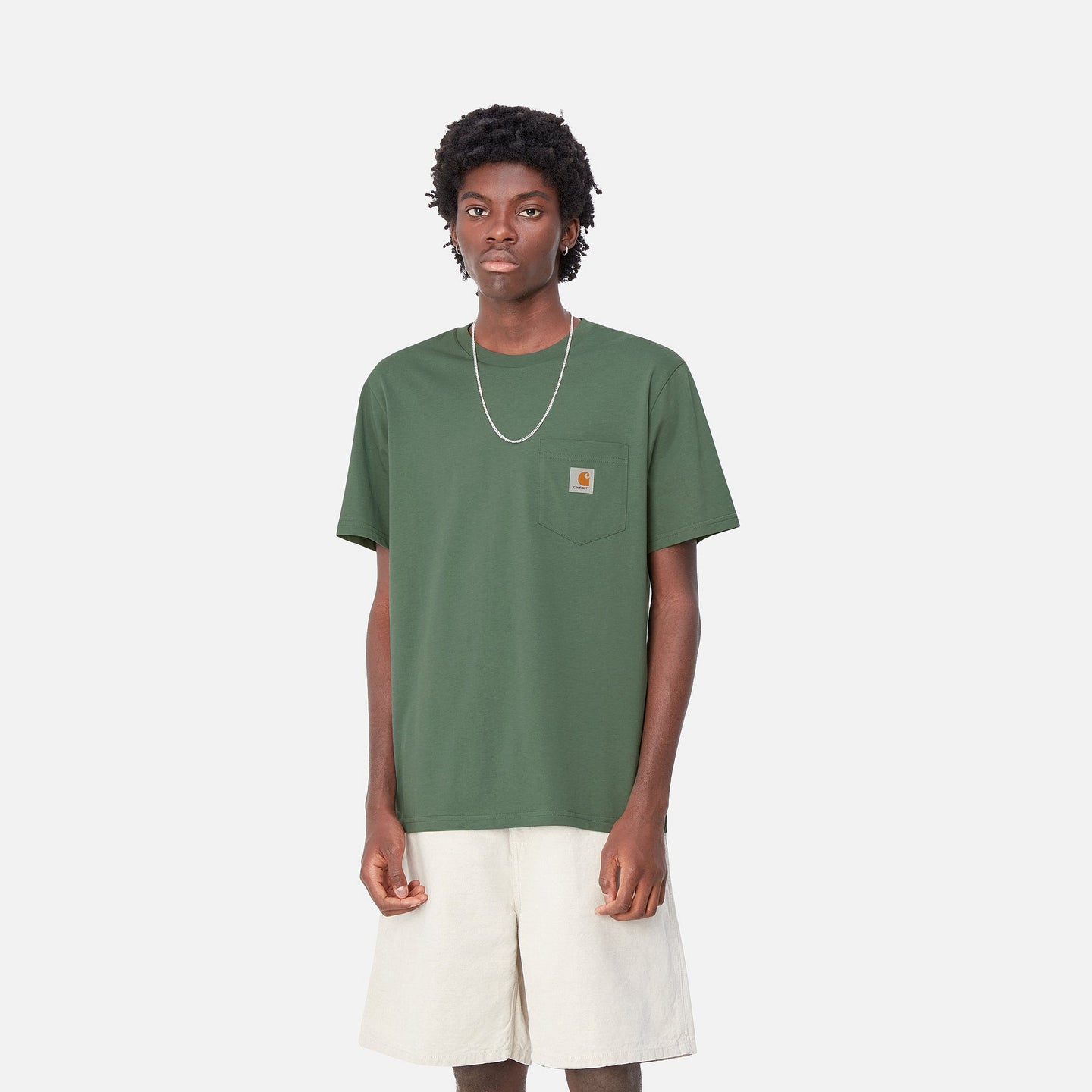 Carhartt WIP S/s Pocket T-shirt Groen Heren