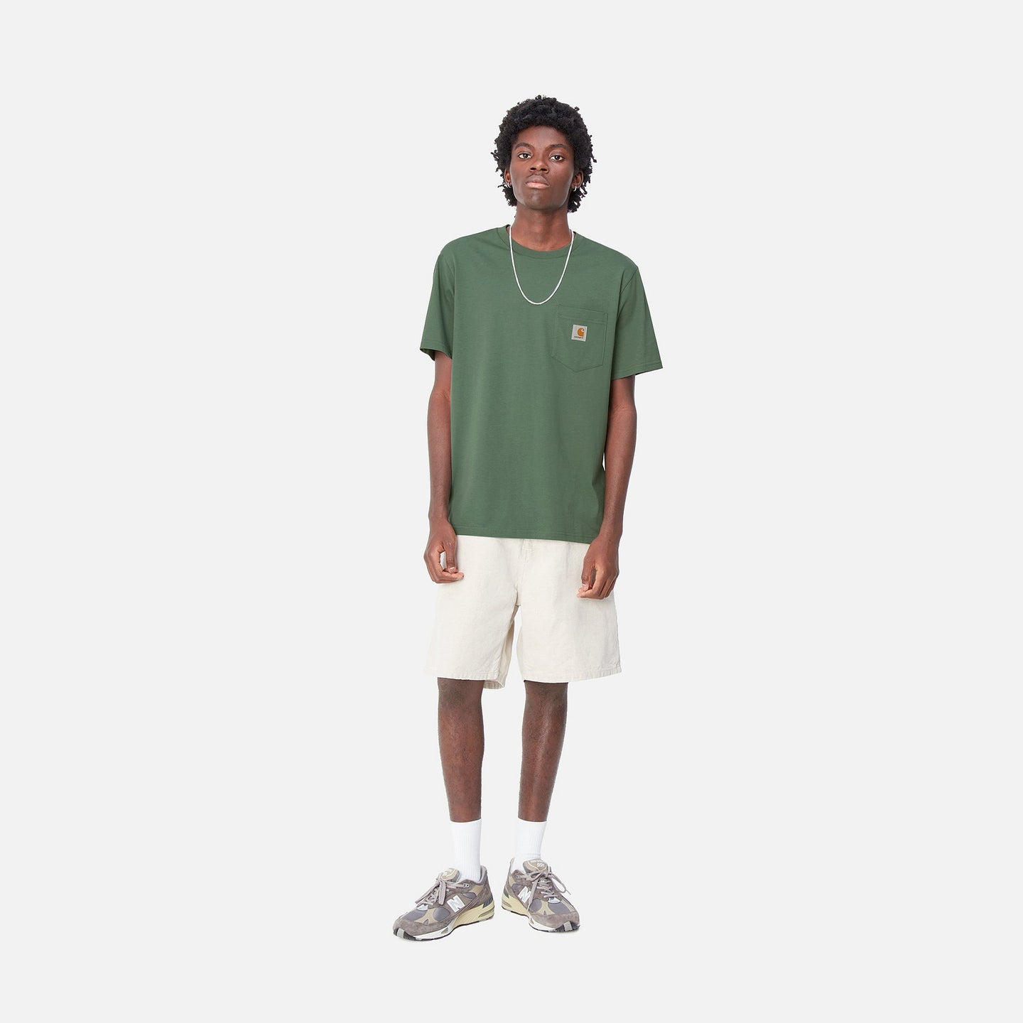 Carhartt WIP S/s Pocket T-shirt Groen Heren