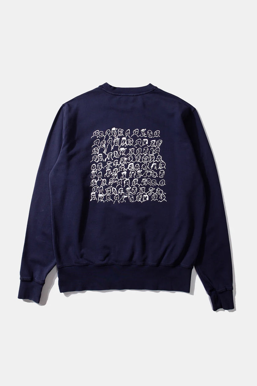 Edmmond Studios People Sweat Donkerblauw Heren