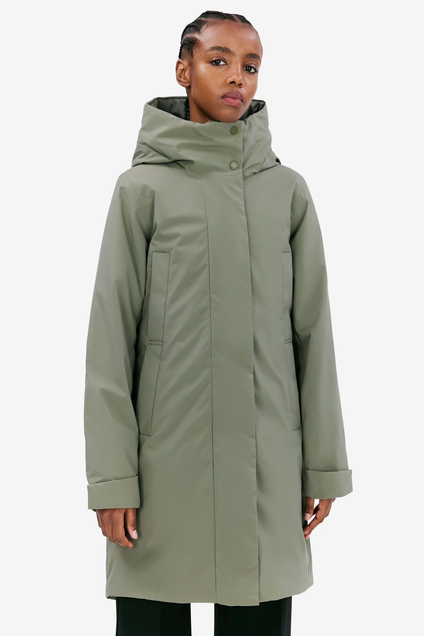 Elvine Eline Parka Lichtgroen Dames