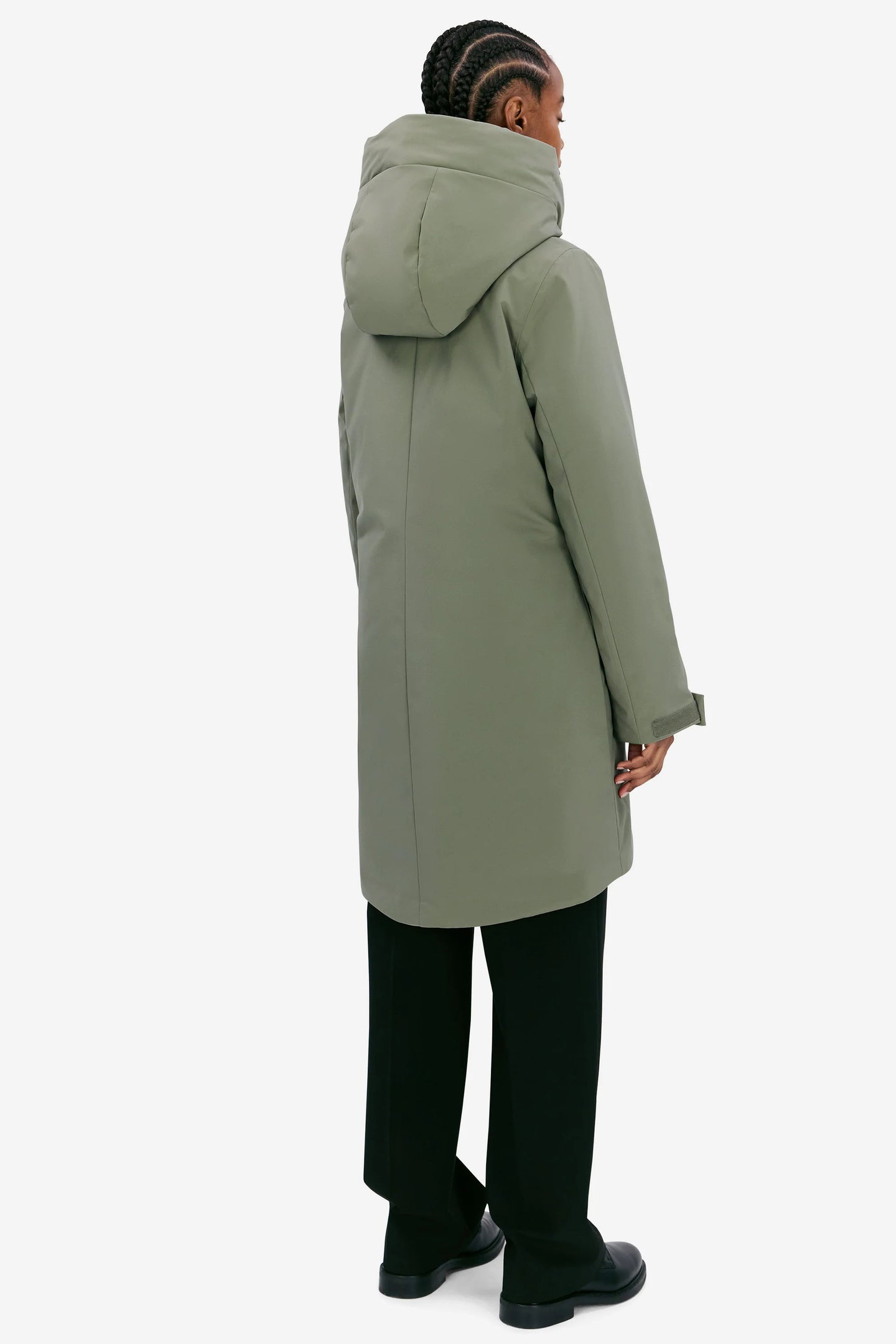 Elvine Eline Parka Lichtgroen Dames