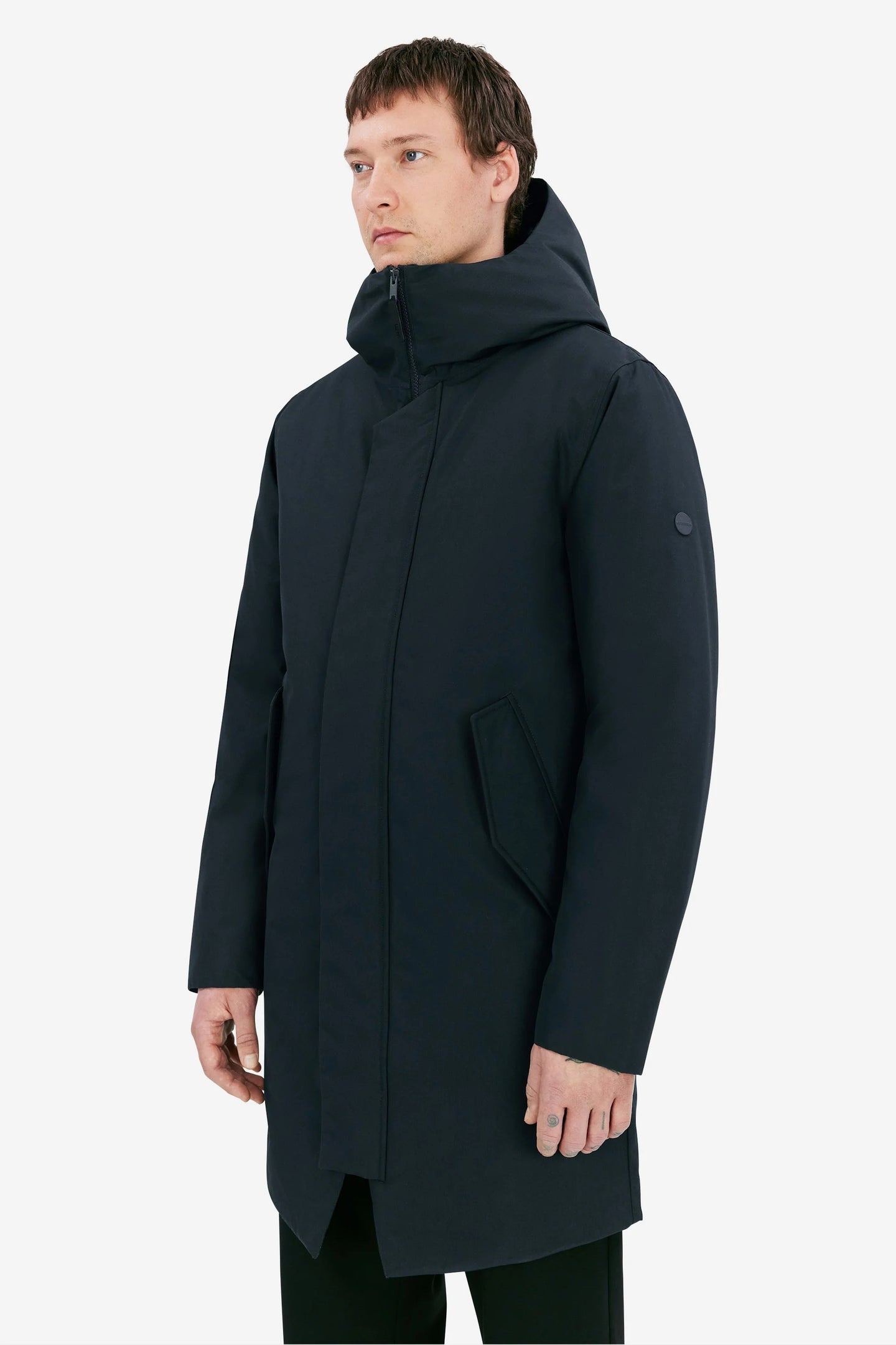 Elvine Gunter Parka Donkerblauw Here