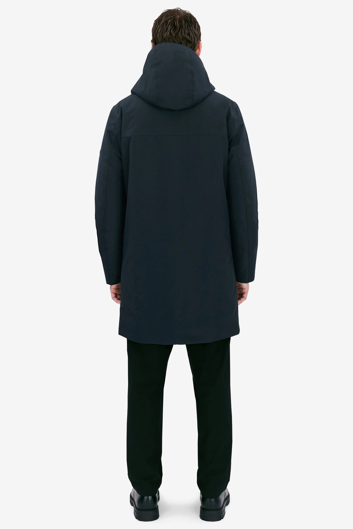 Elvine Gunter Parka Donkerblauw Here