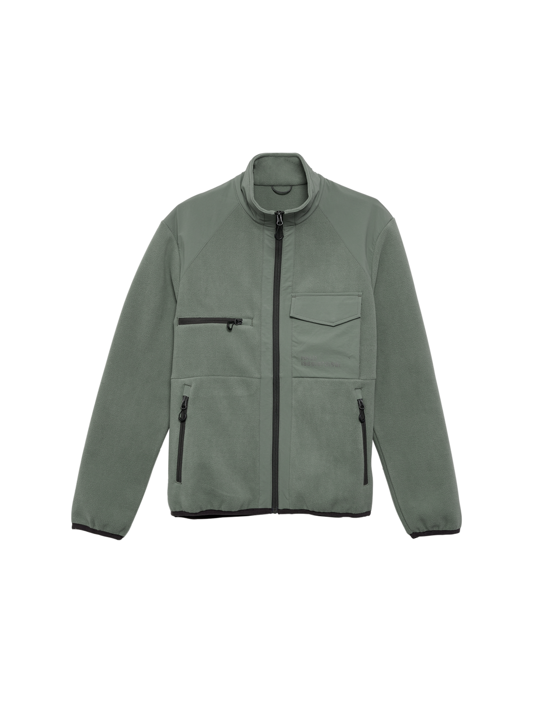 Halo Paneled Fleece jacket