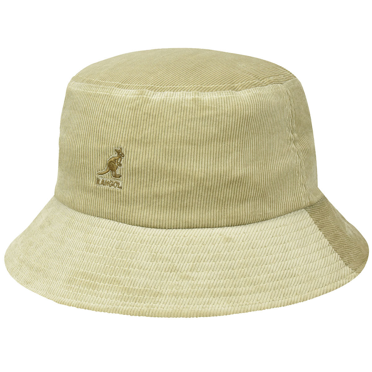 Kangol Cord Bucket Lichtbruin Unisex