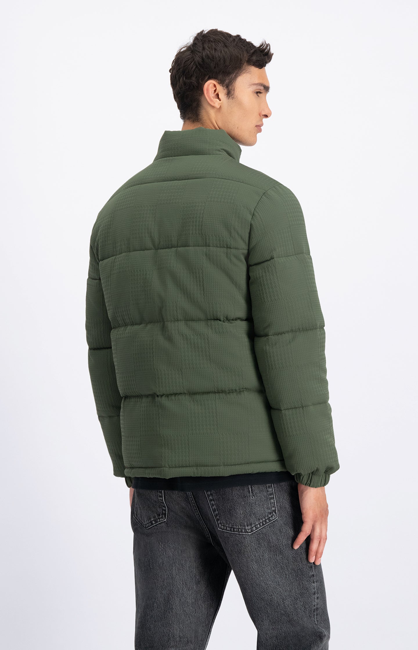 Law Of The Sea Puffer Jacket Groen Heren