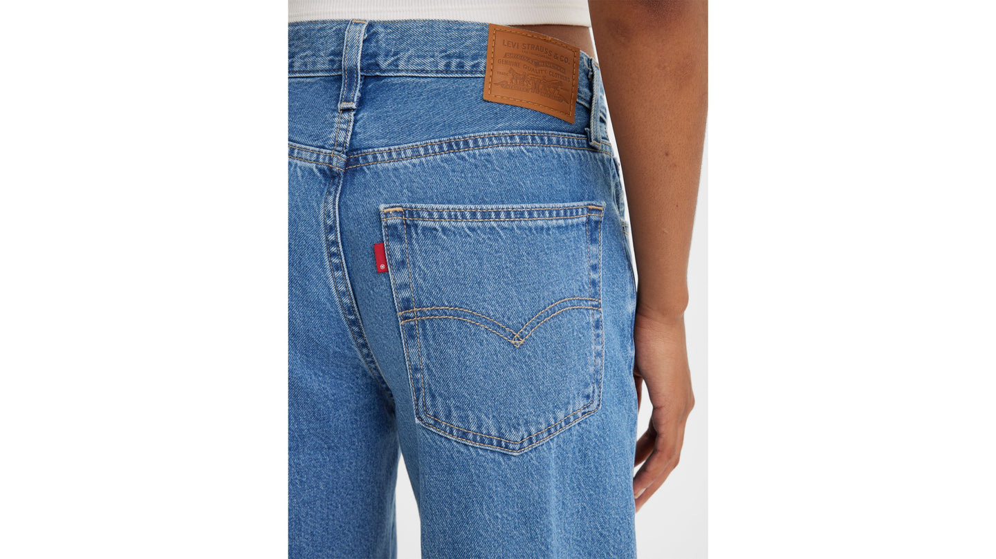 Levi Strauss® Baggy Dad Jeans Blauw Dames