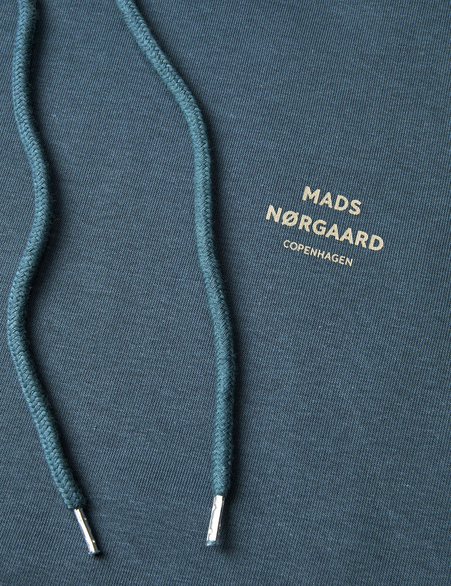 Mads Norgaard Hoodie Logo Sweat Donkerblauw Heren