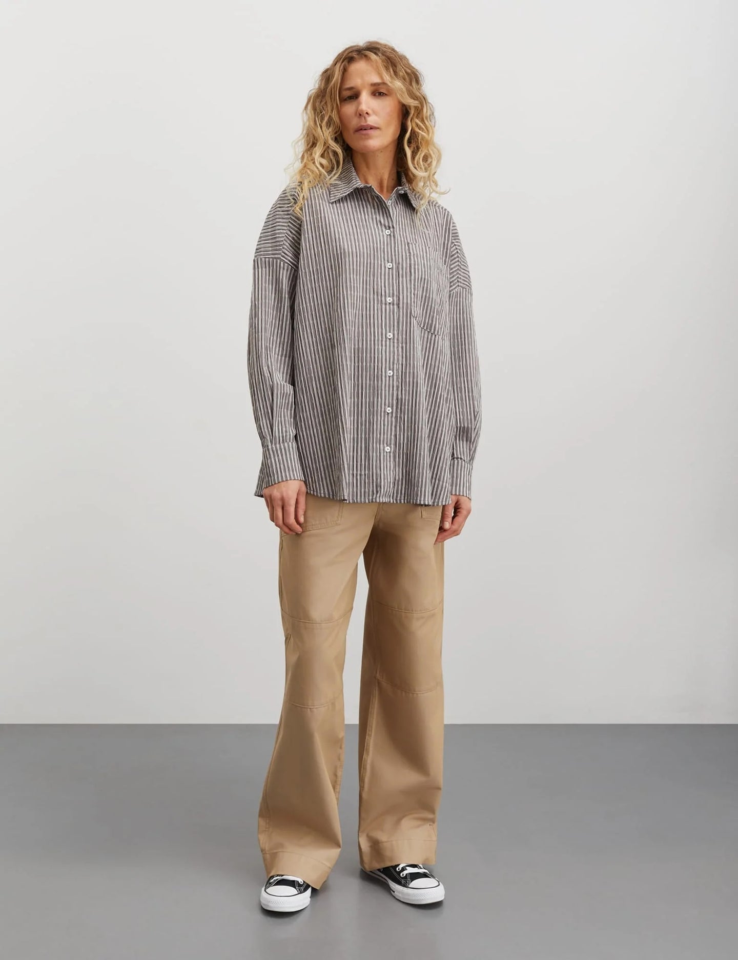 Mads Norgaard Nelly Shirt Donkerbruin Dames