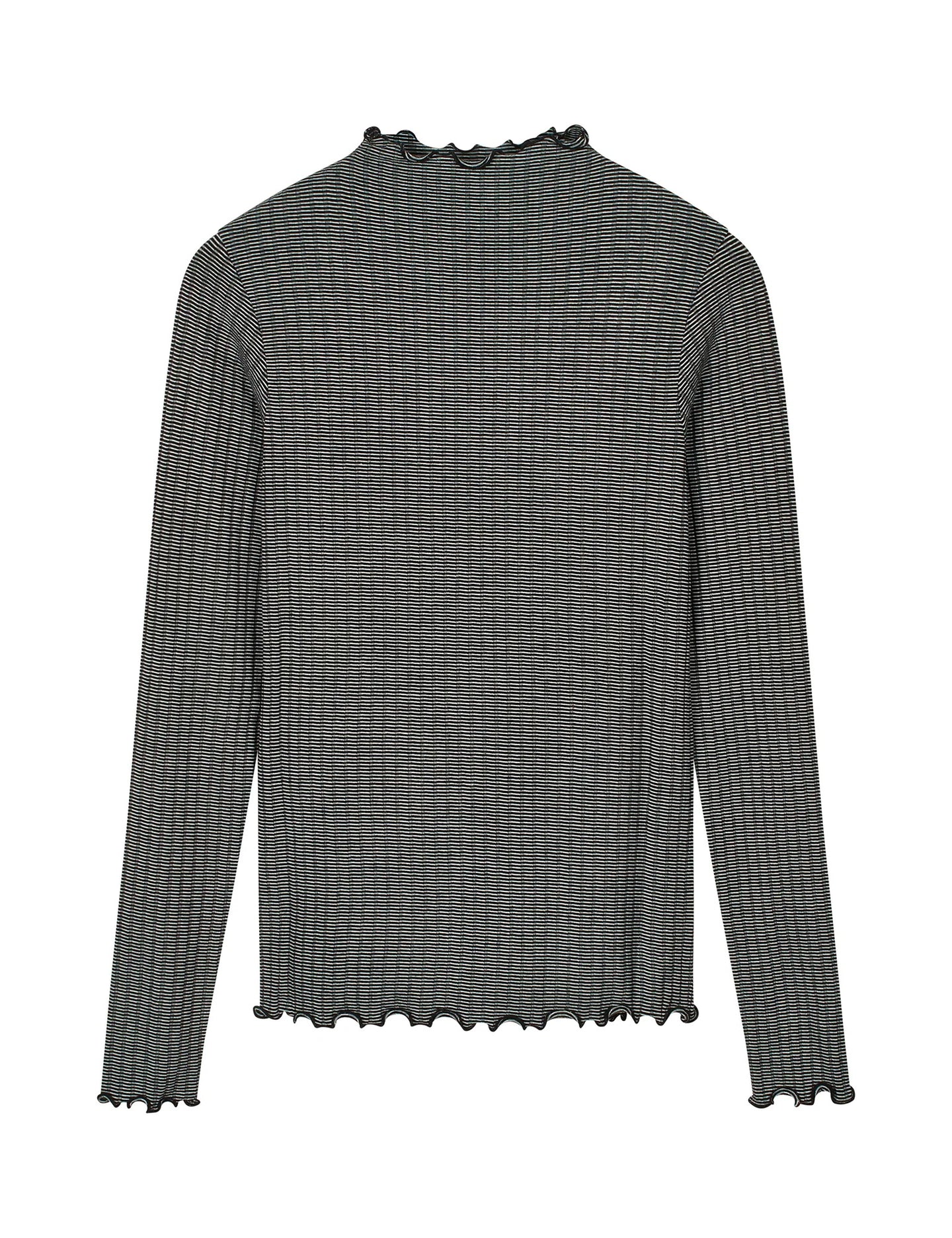 Mads Norgaard Trutte Tee Ls Zwart Dames