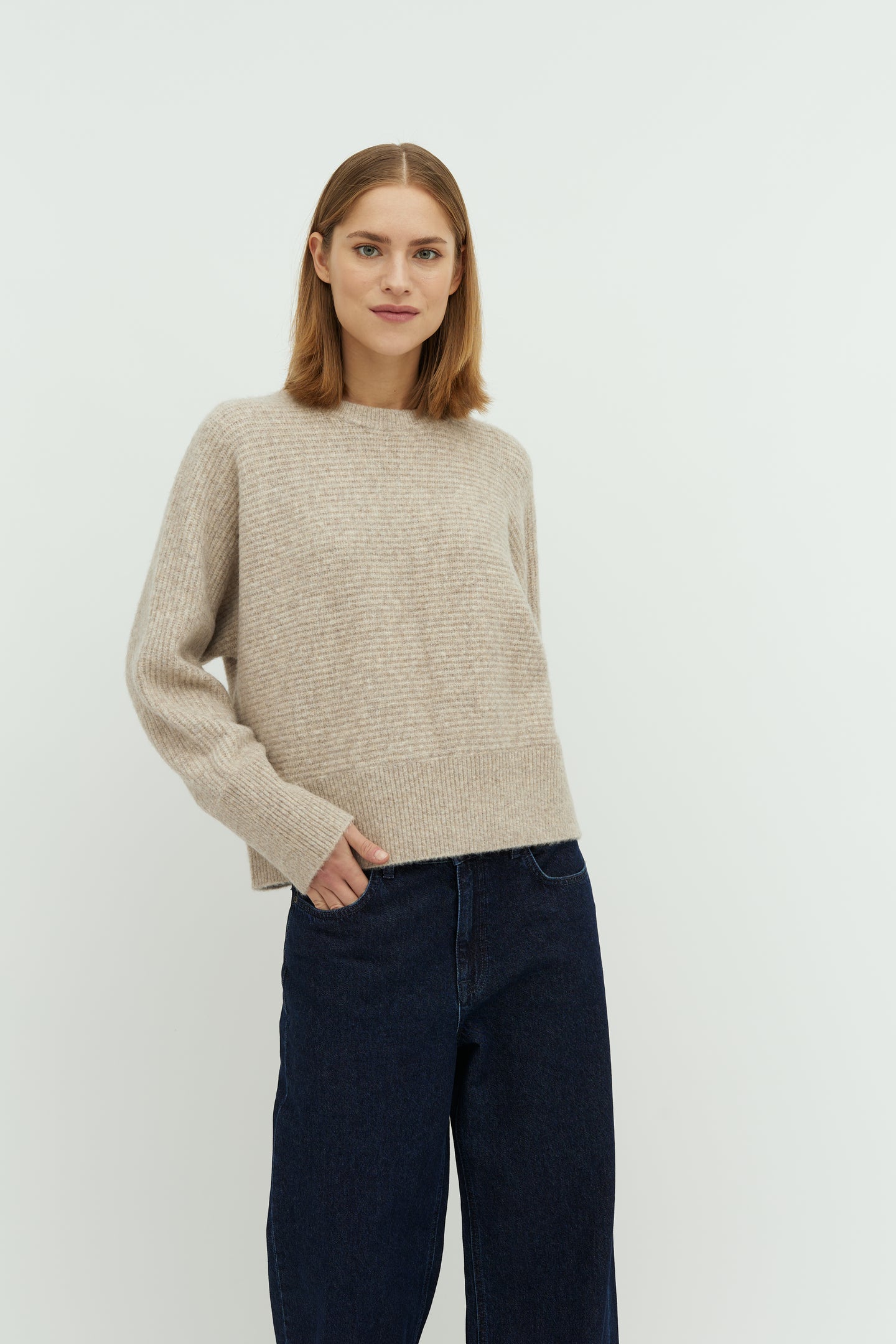 MbyM Ajaxi Knit Lichtgrijs Dames