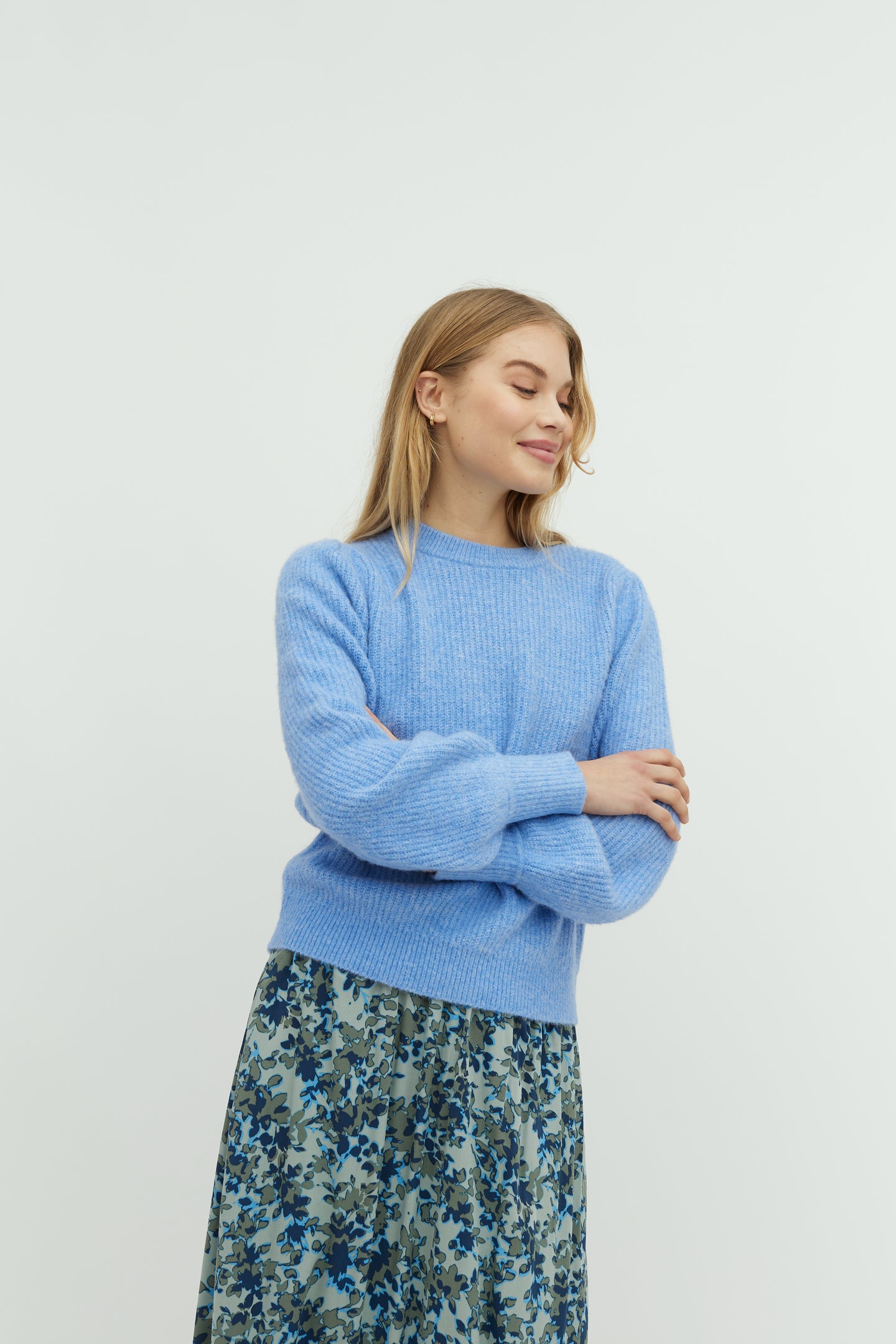 MbyM Farrell Knit Lichtblauw Dames