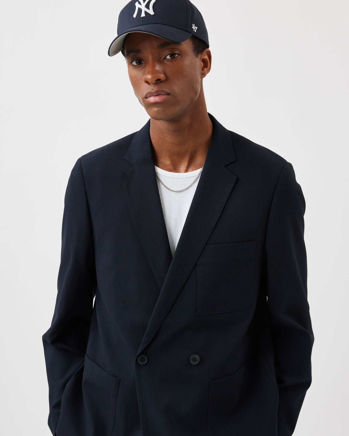 Minimum Blane Blazer Donkerblauw Heren