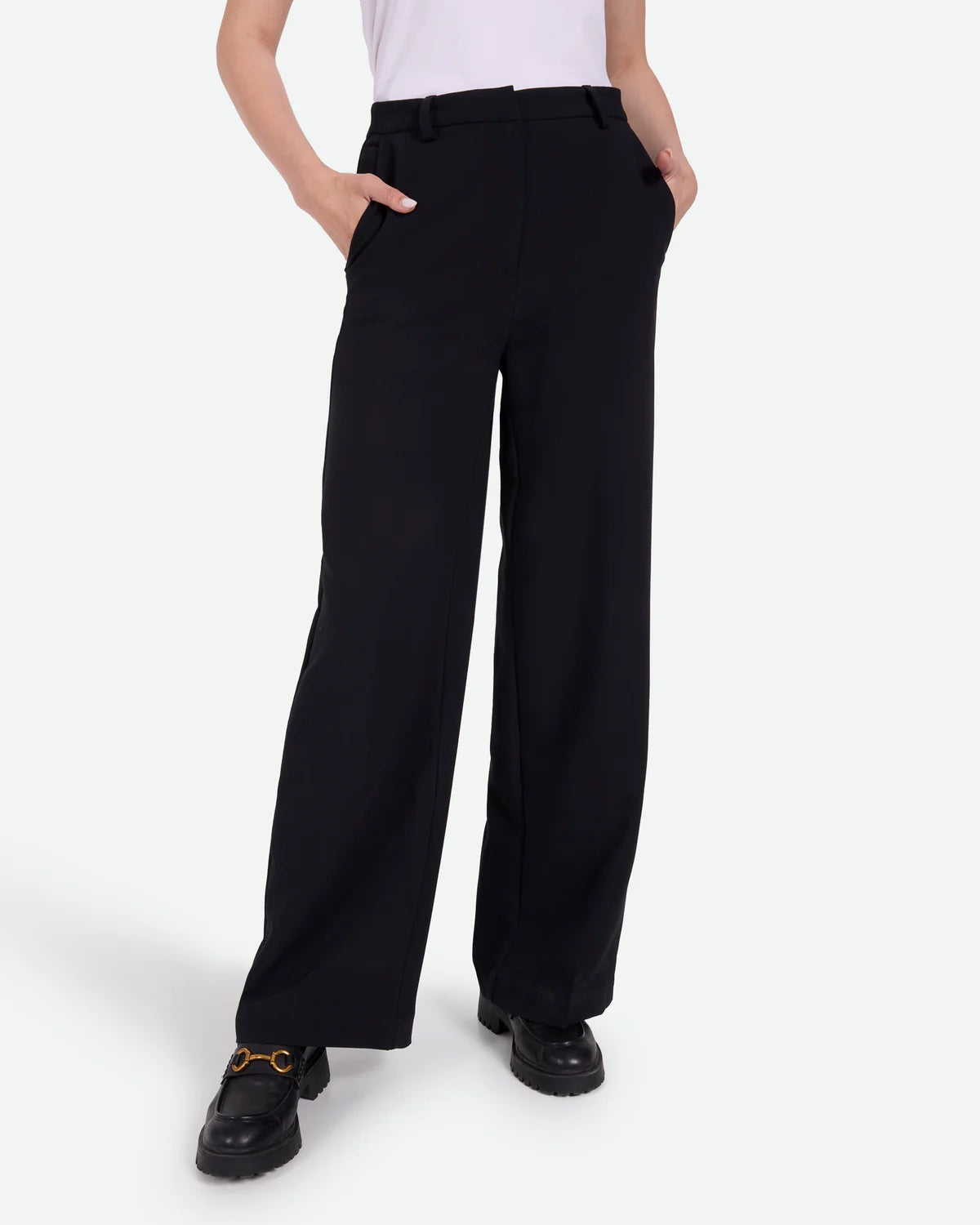 Minimum Libra Pants 3021 Zwart Dames