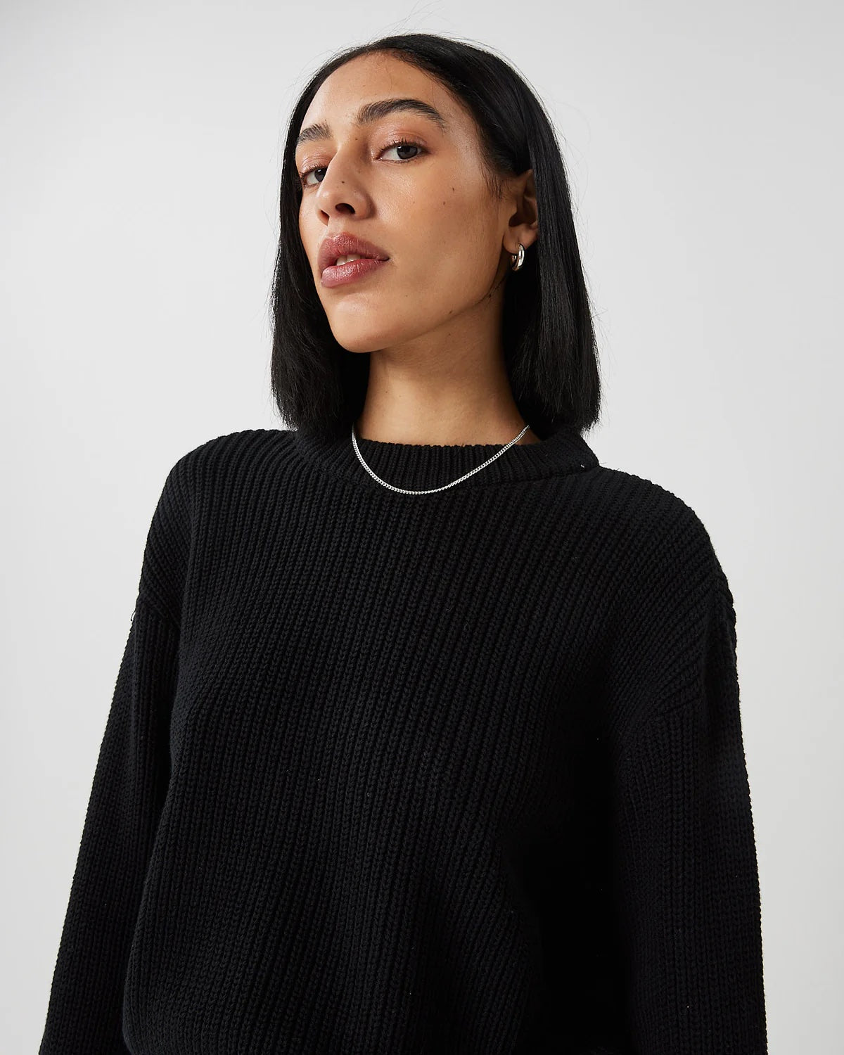 Minimum Mikala Sweater Zwart Dames