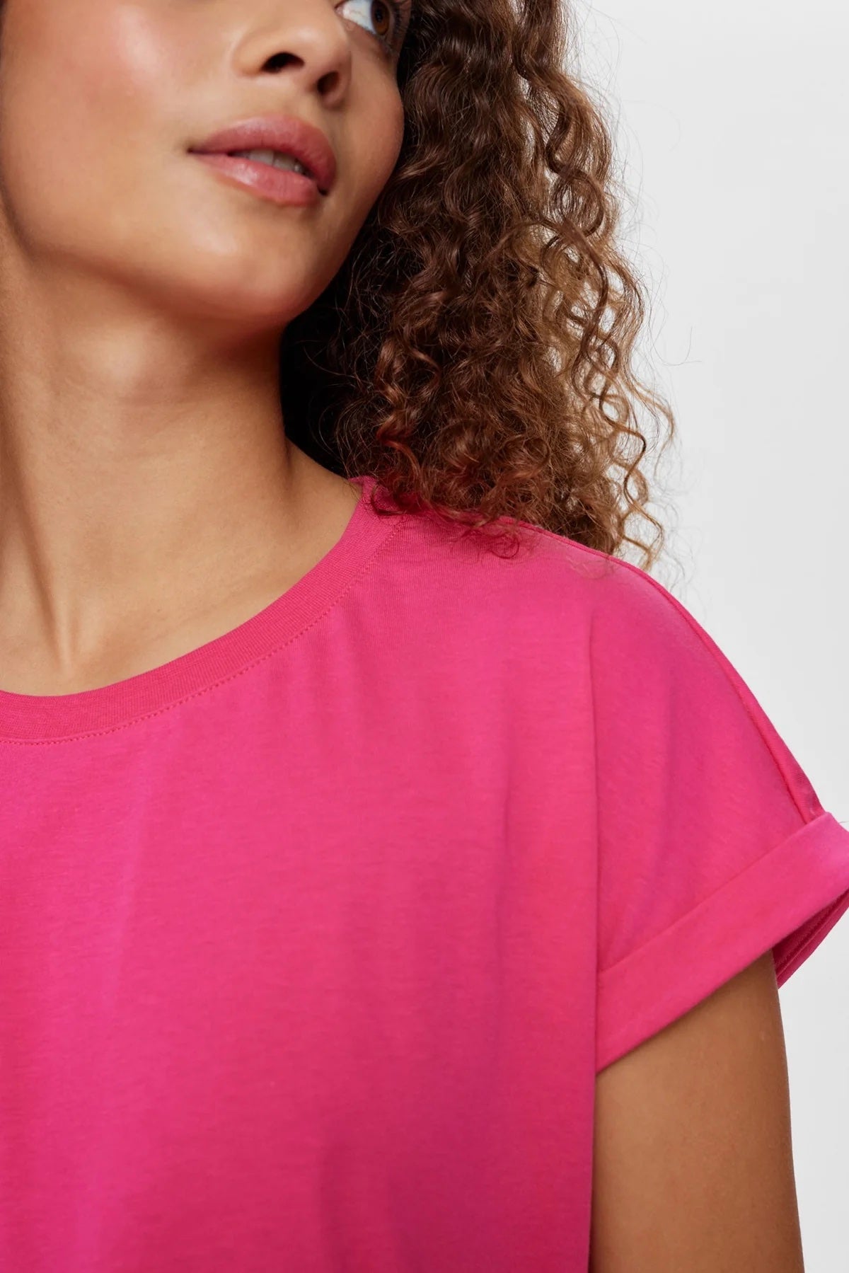 Numph Beverly T-shirt Roze Dames