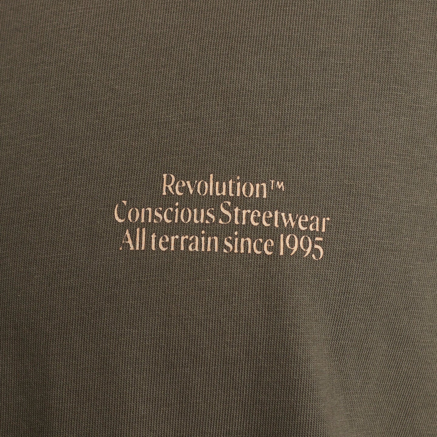 Revolution Cha T-shirt Donkergrijs Heren