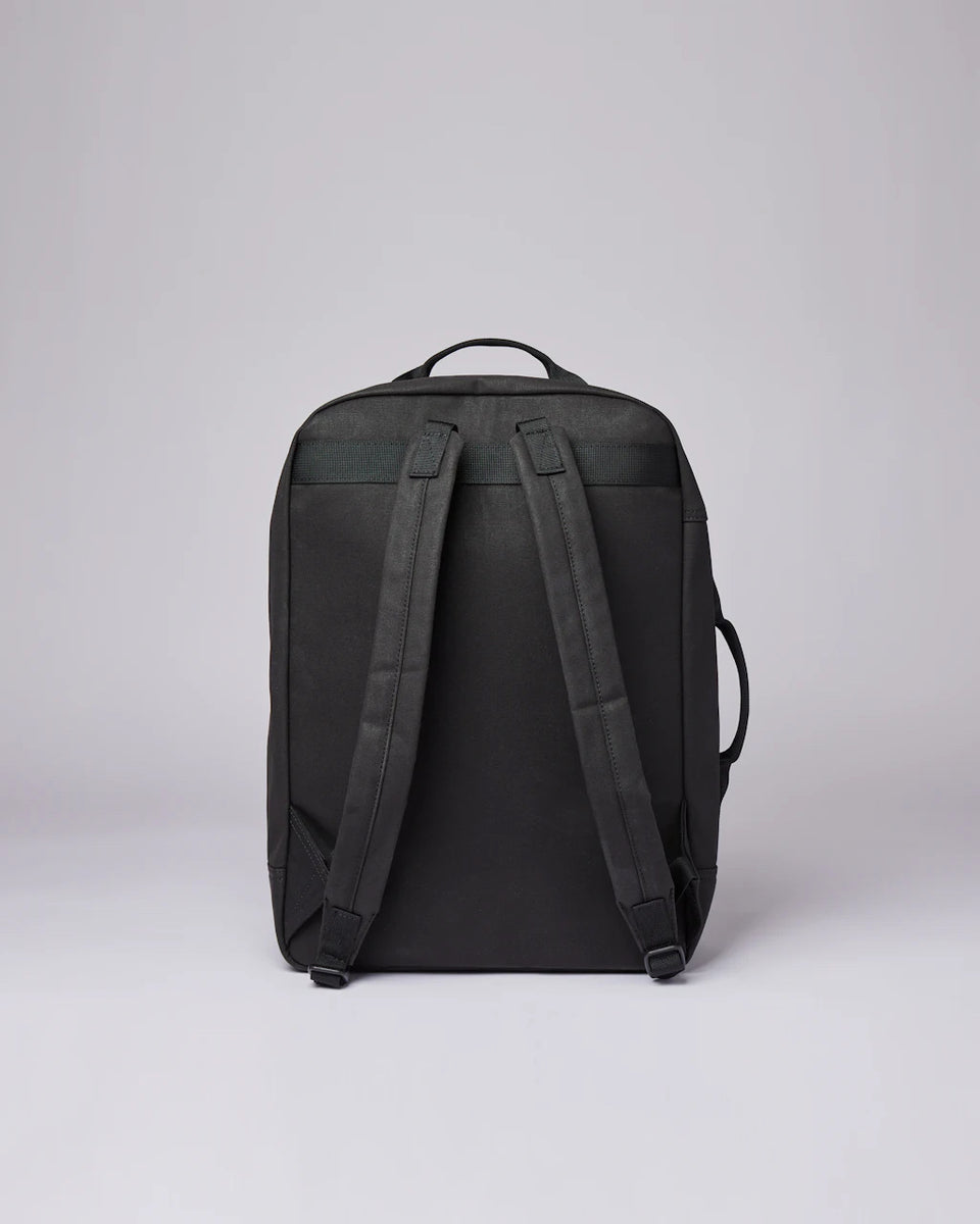 Sandqvist August Backpack Zwart Unisex