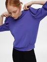 Selected Femme Tenny 3/4 Sweat Top Paars Dames