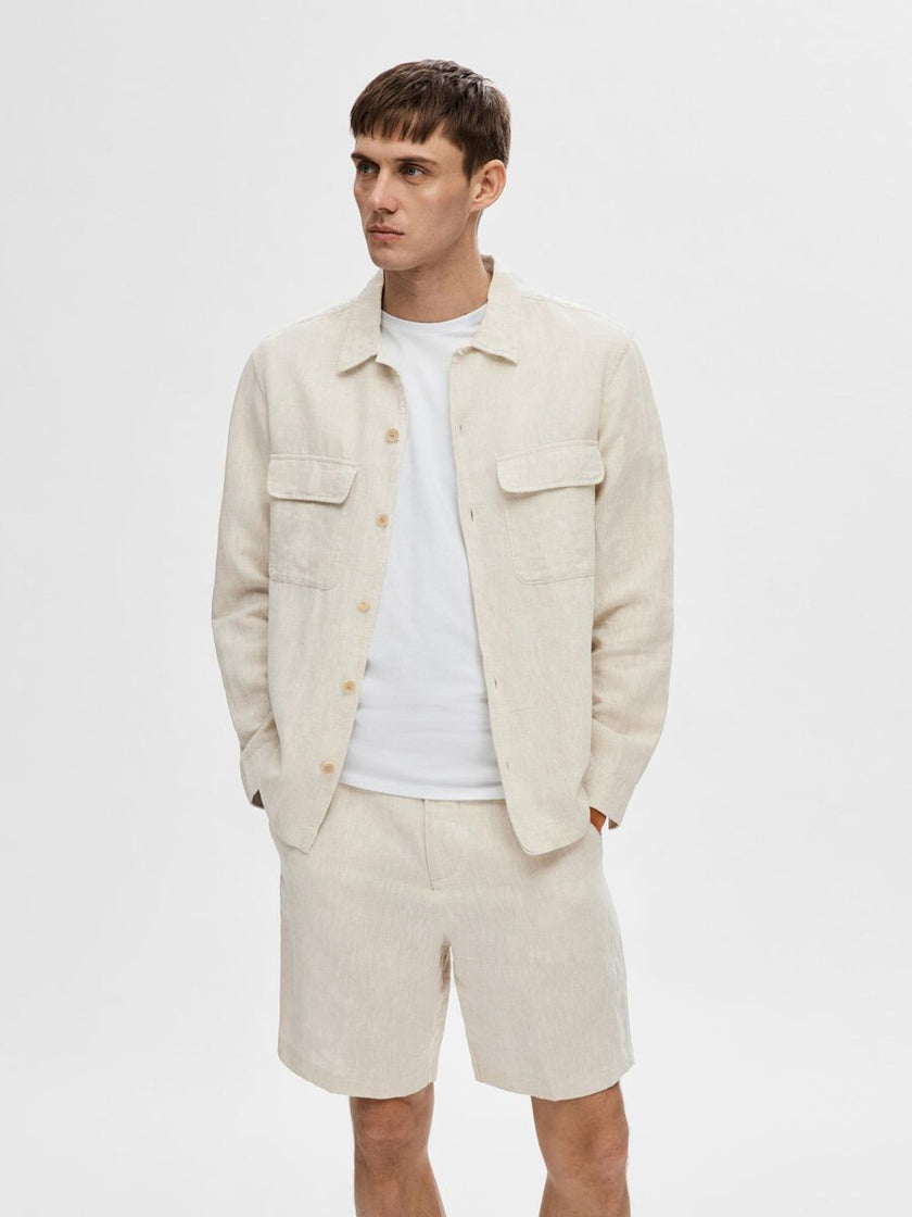 Mads linen overshirt