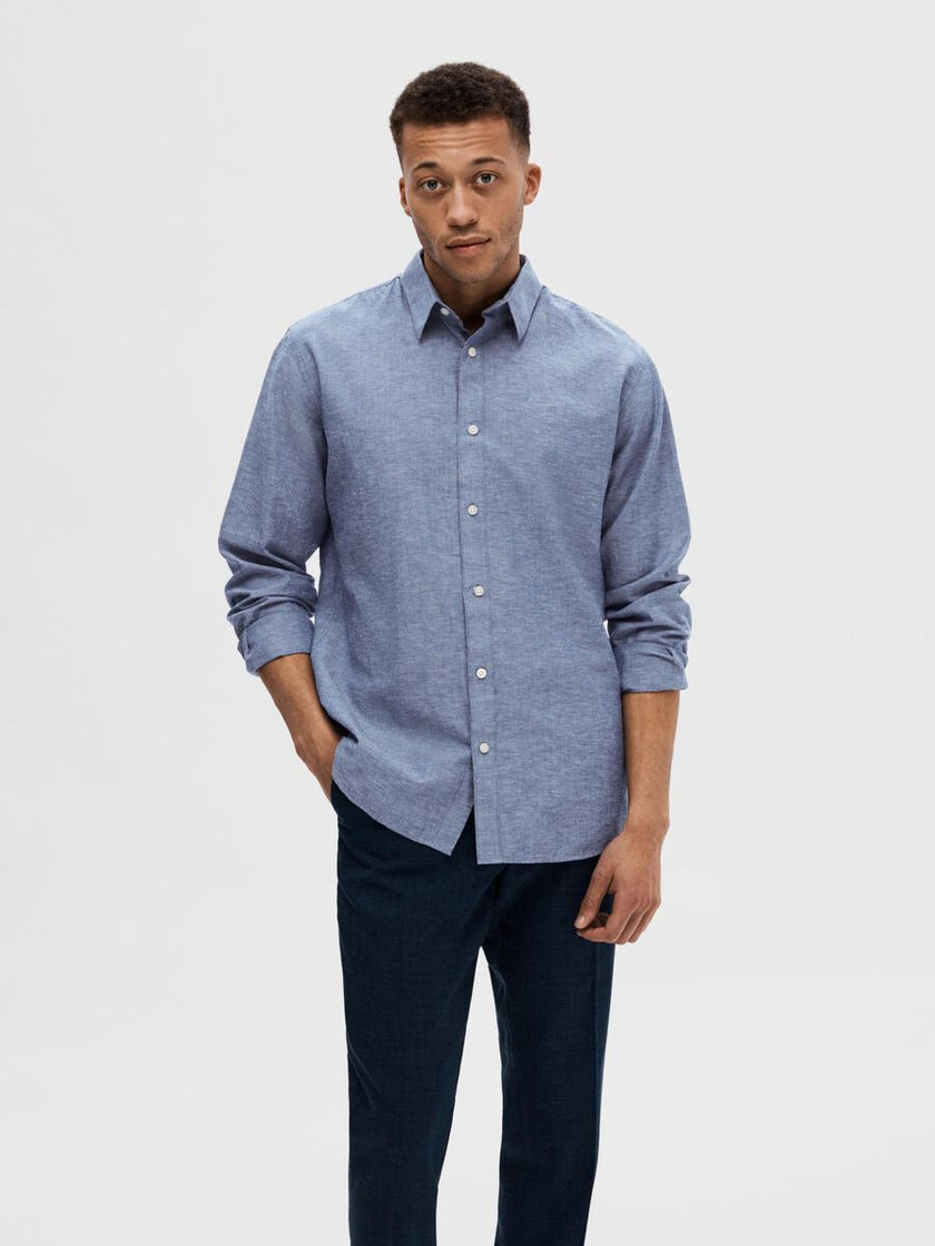 Slim New Linen shirt ls