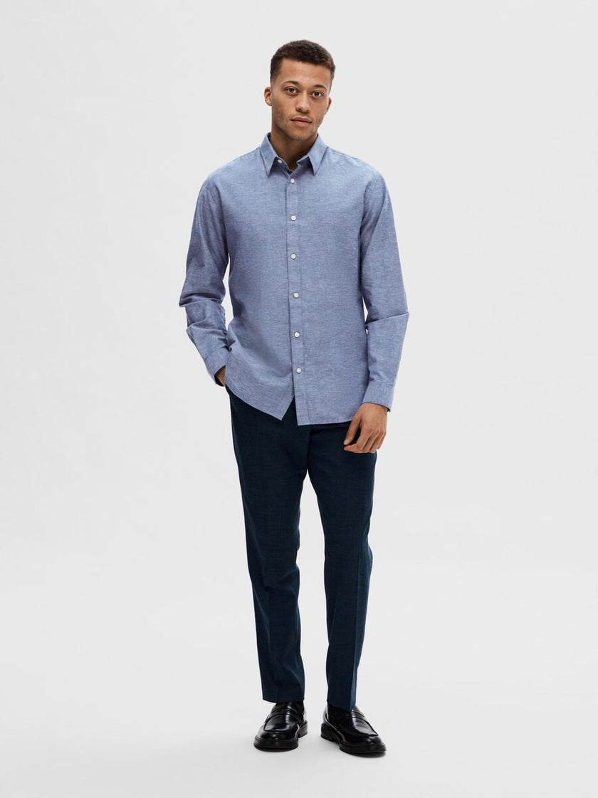 Slim New Linen shirt ls