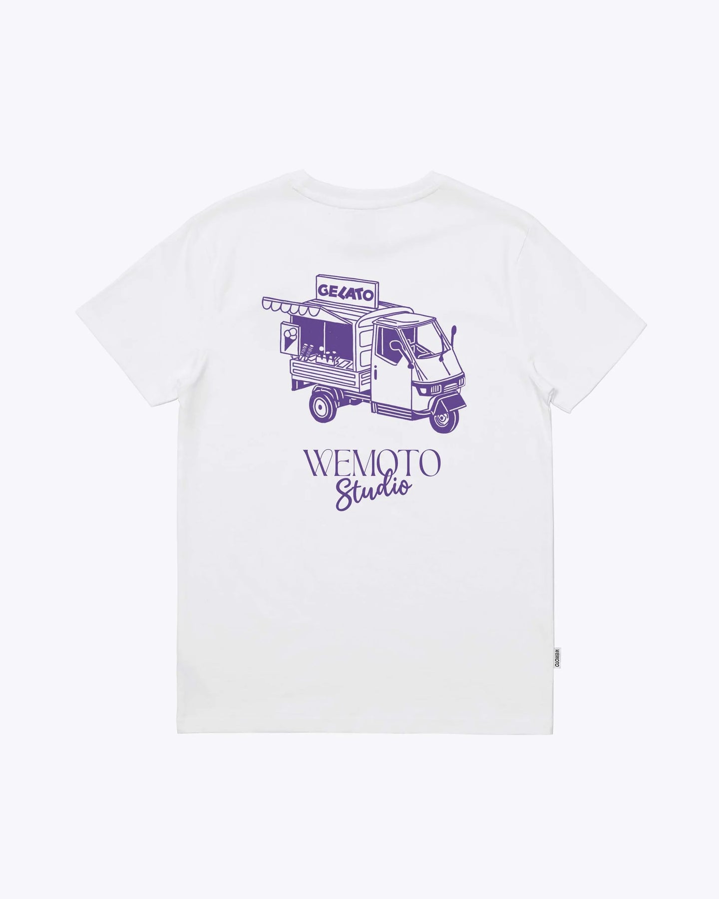 Wemoto Ape Tee Wit Heren