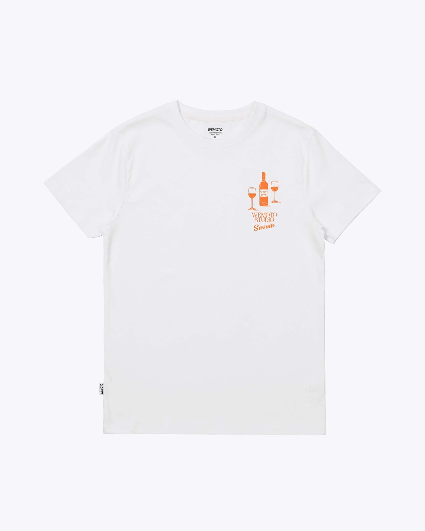 Wemoto Cypress Tee Wit Heren