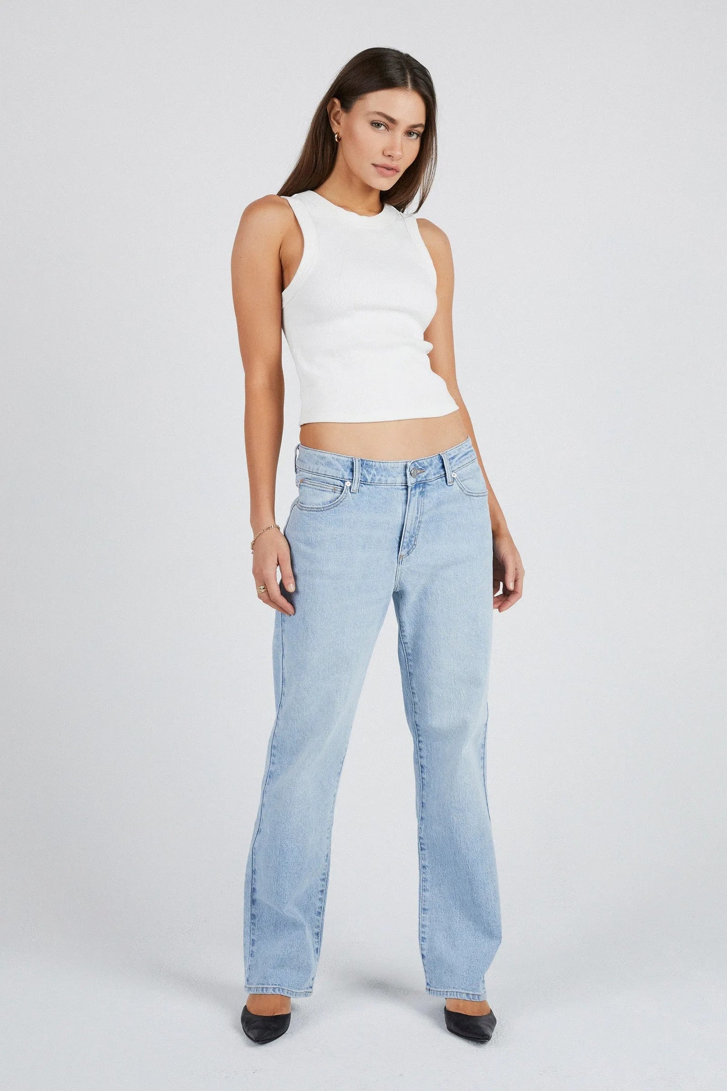 Abrand 99 Baggy Jean Gina Lichtblauw Dames