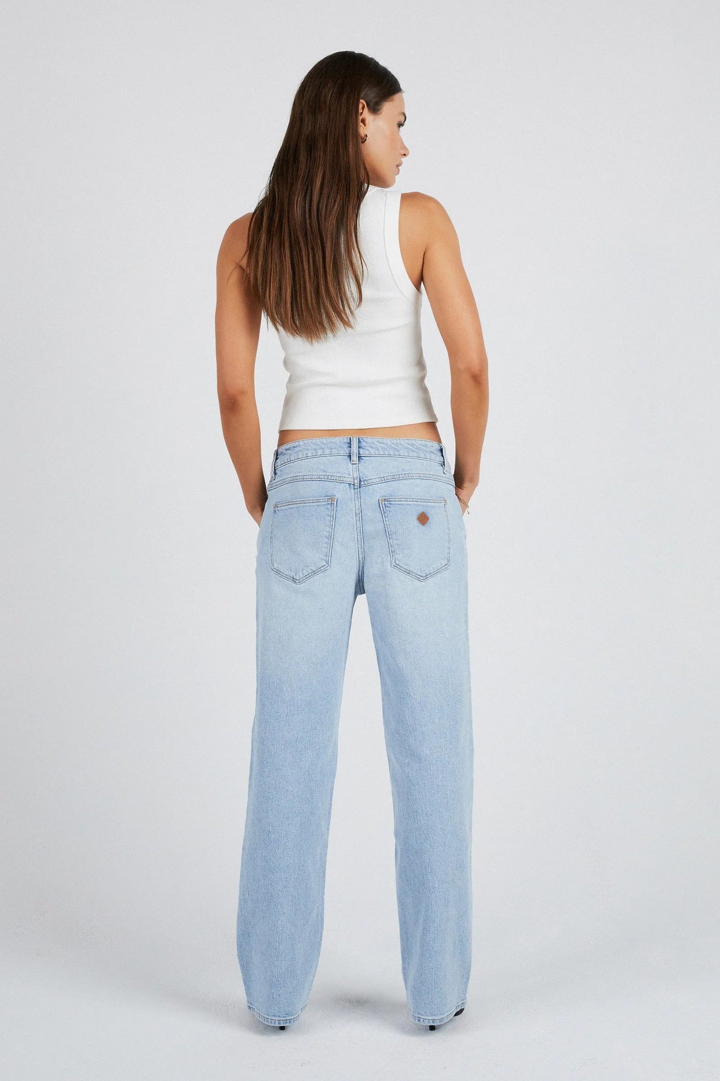 Abrand 99 Baggy Jean Gina Lichtblauw Dames