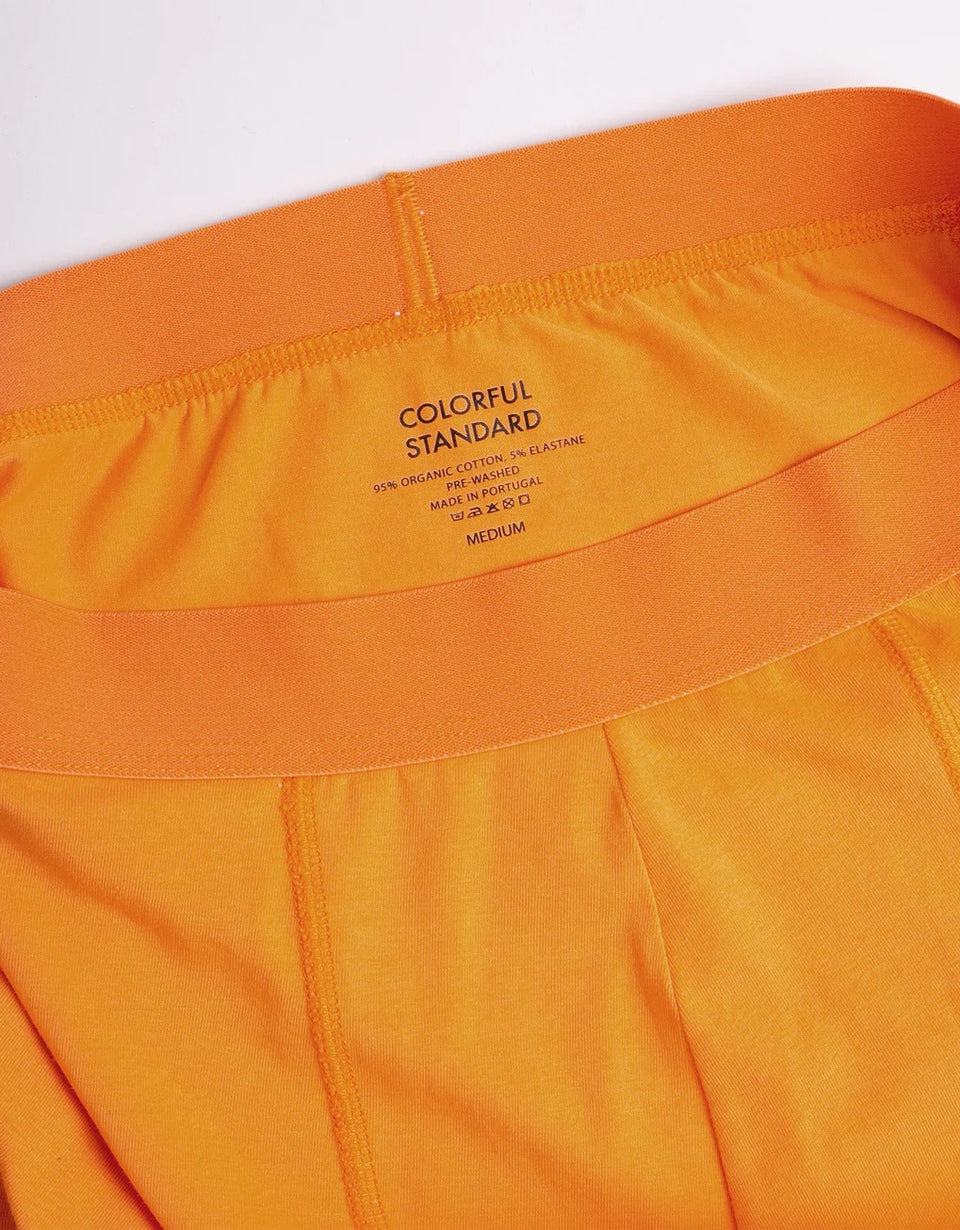 Colorful Standard Classic Organic Boxer Briefs Oranje Heren