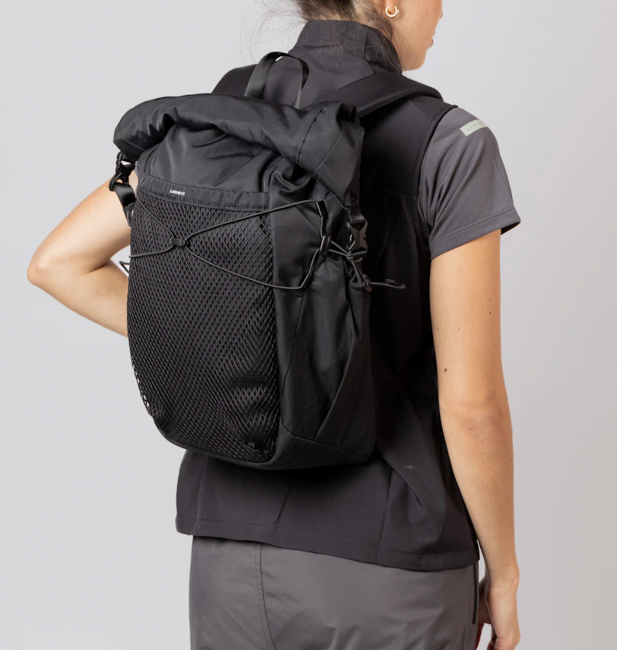 Sandqvist Louie Backpack Zwart Unisex